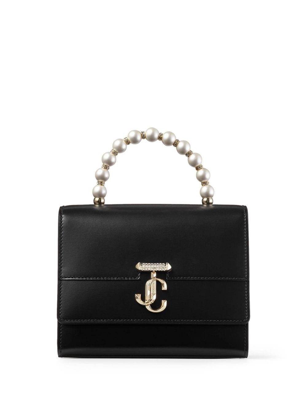 Jimmy Choo small Avenue leather tote bag