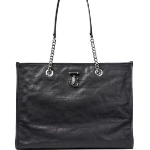Jimmy Choo large Avenue leather tote bag