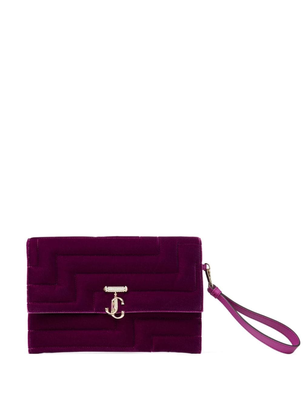 Jimmy Choo JC Square envelope clutch bag