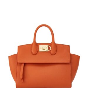 Ferragamo Studio logo-engraved tote bag
