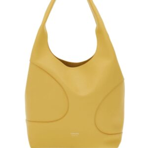 Ferragamo debossed-logo panelled leather bag