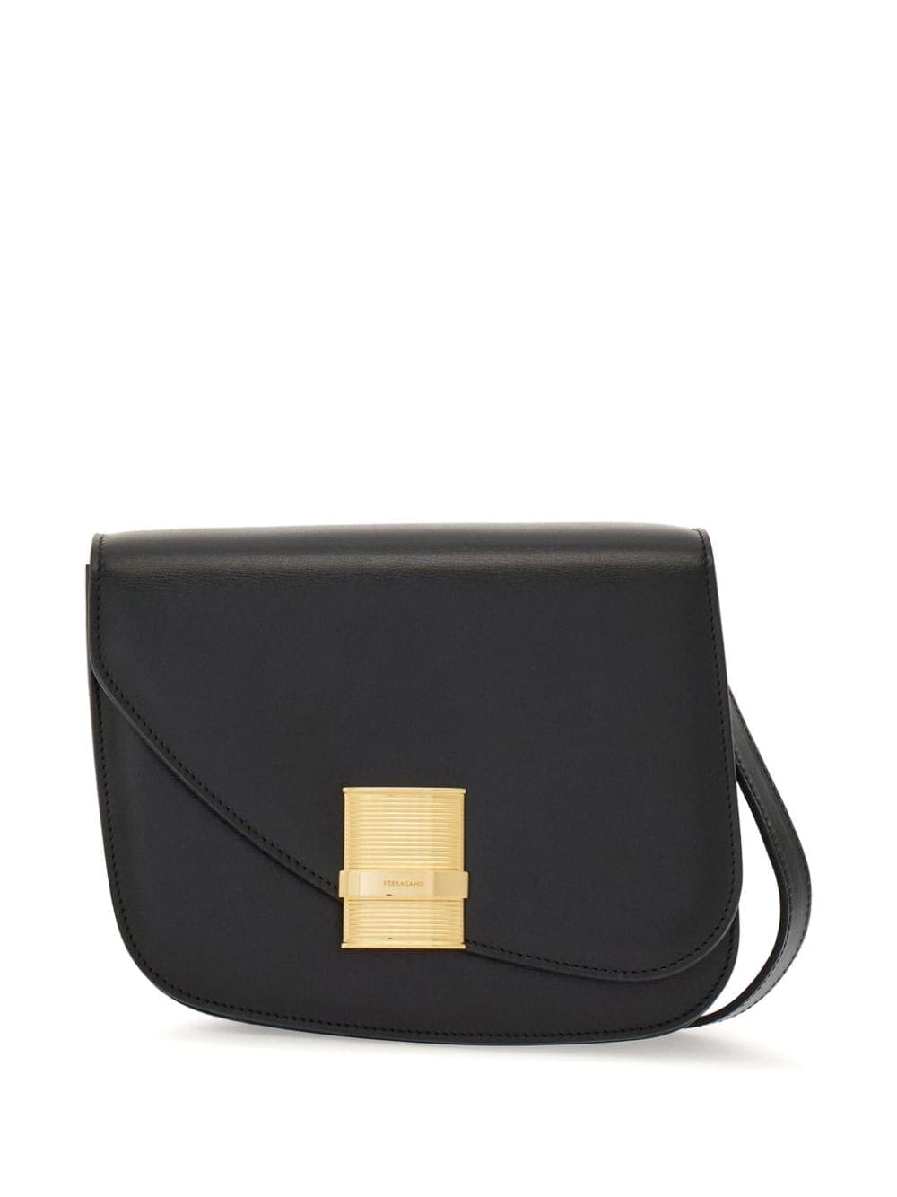 Ferragamo small Asymmetric leather crossbody bag