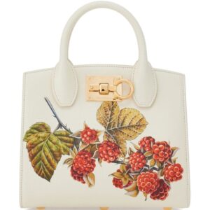 Ferragamo small Studio Box leather tote bag