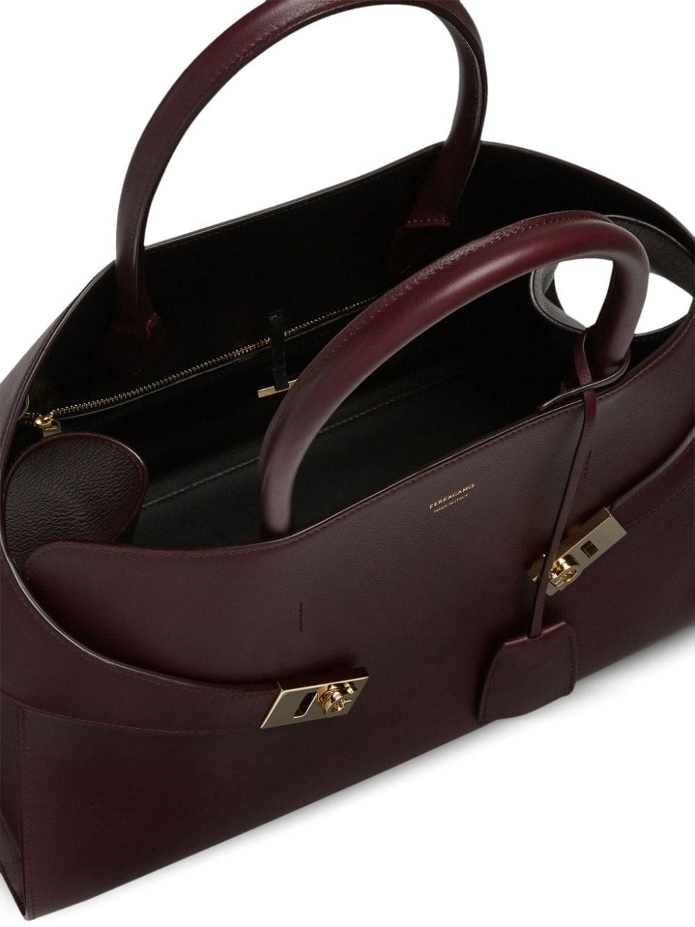 Ferragamo medium Hug leather tote - Image 5