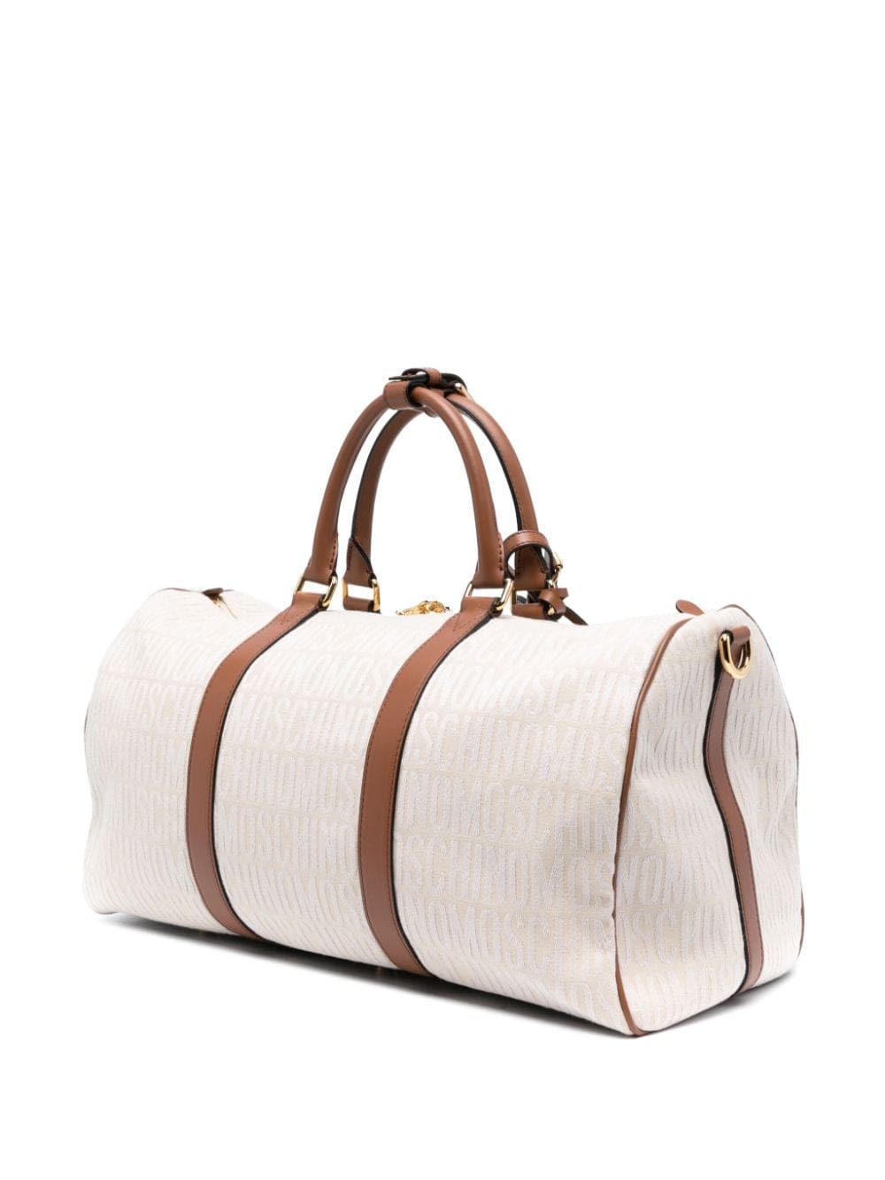 Moschino logo-jacquard duffle bag - Image 2