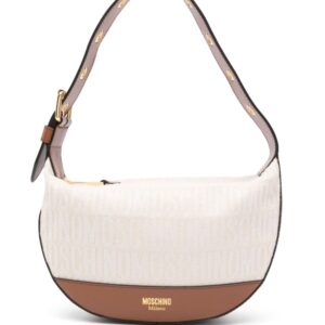 Moschino logo-jacquard shoulder bag