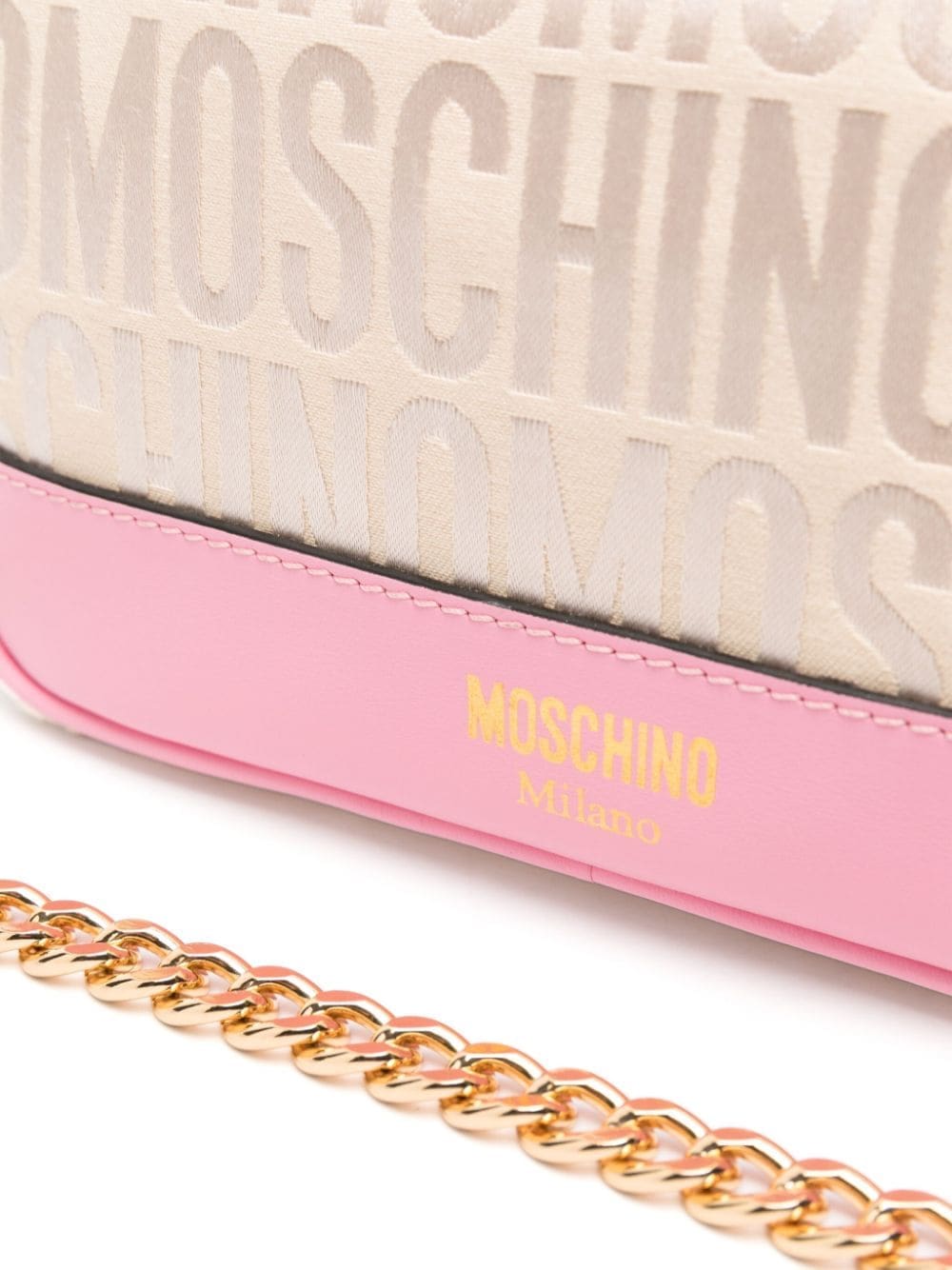 Moschino Fantasia logo-jacquard crossbody bag - Image 4