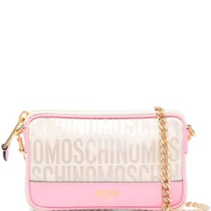 Moschino Fantasia logo-jacquard crossbody bag
