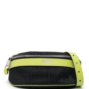 Moschino logo-jacquard belt bag