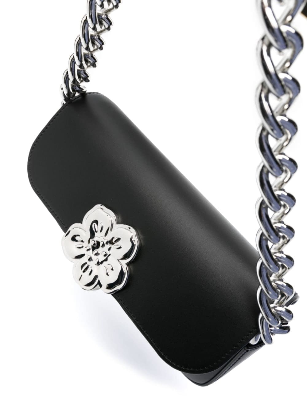 Kenzo Boke Flower-plaque leather shoulder bag - Image 4