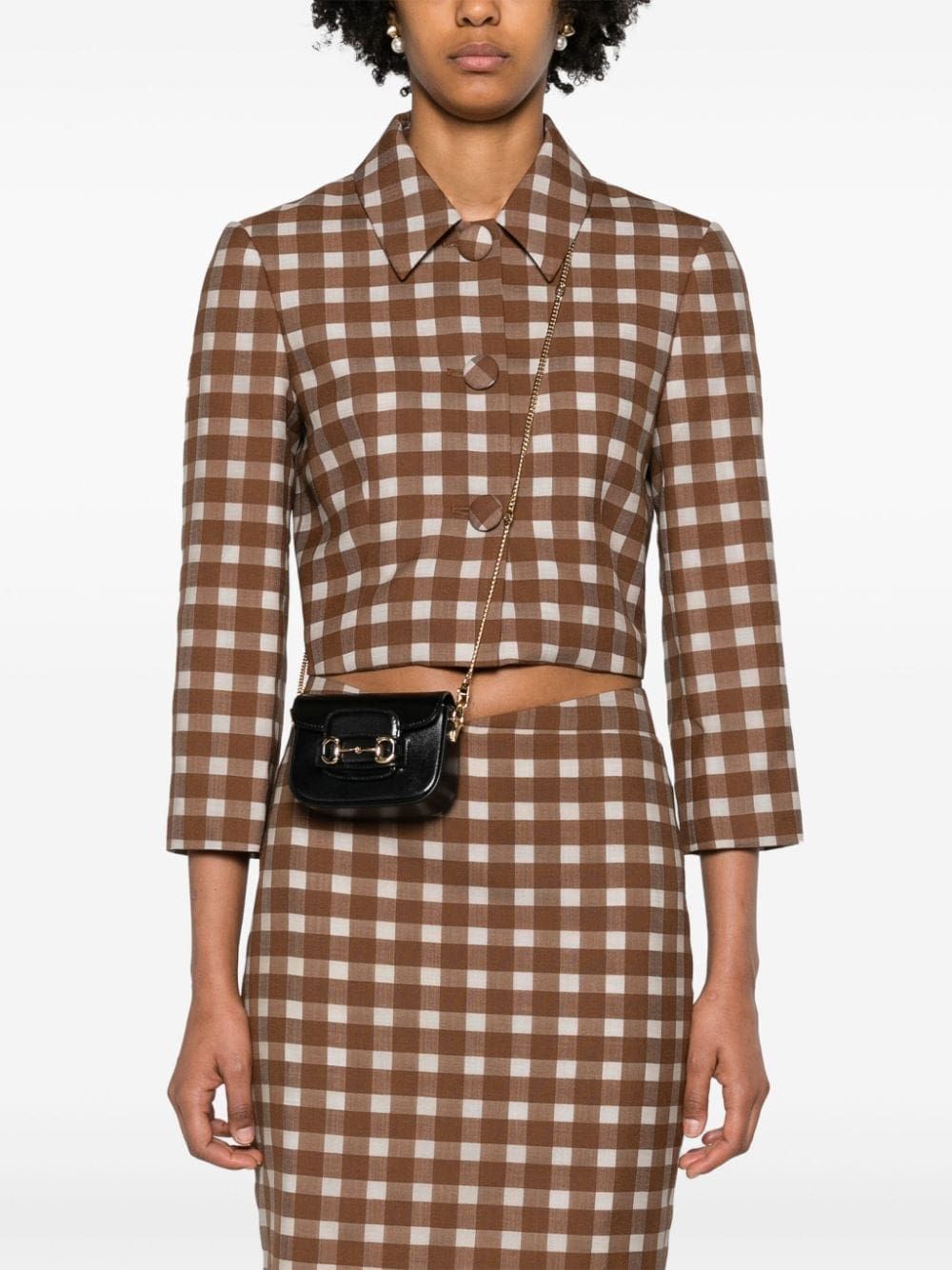 Gucci Horsebit 1955 leather mini bag - Image 2