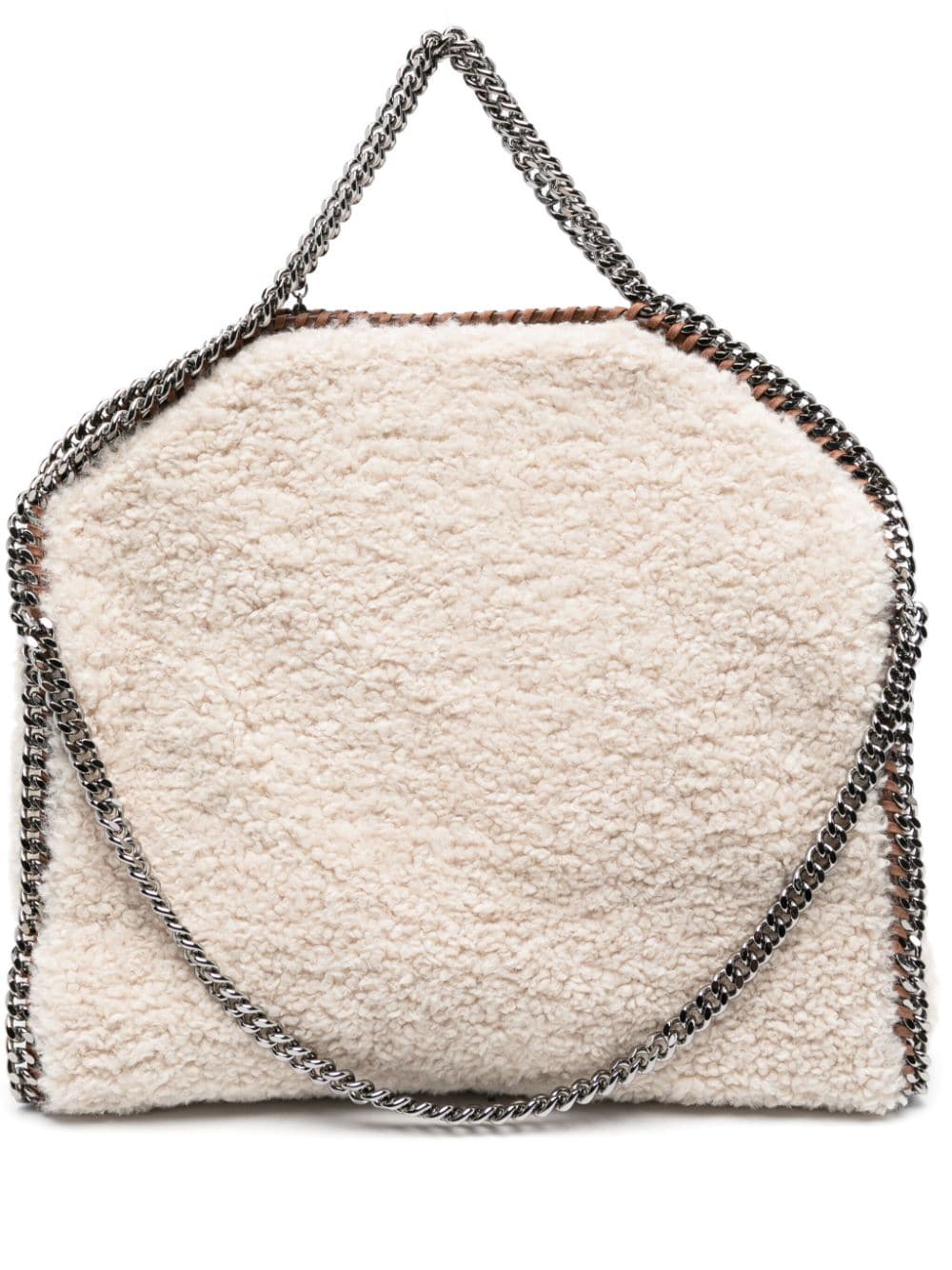 Stella McCartney faux-shearling tote bag