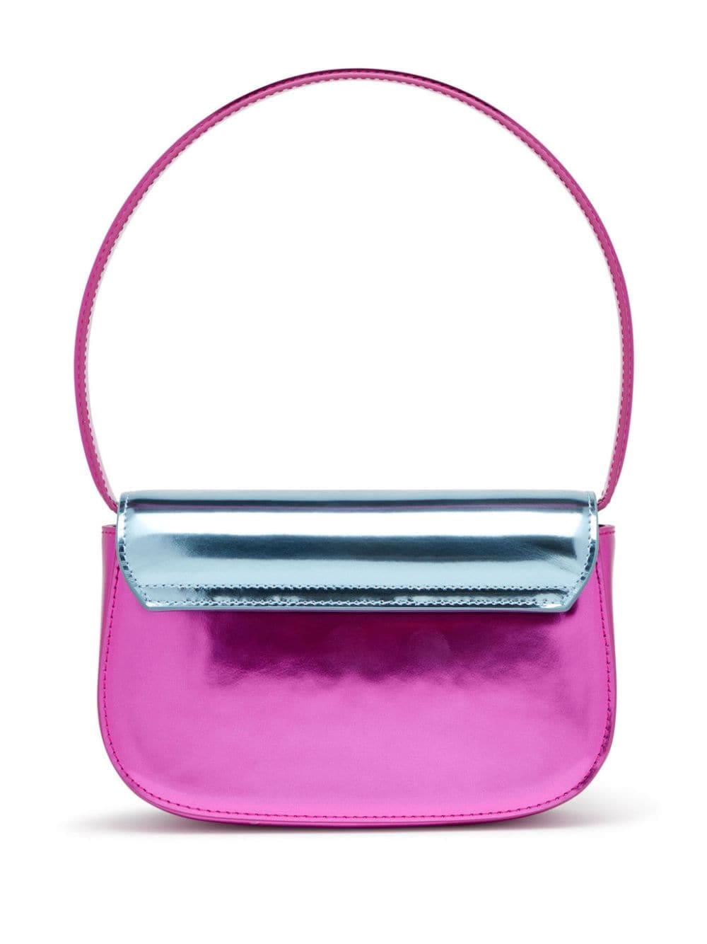 Diesel 1DR mirrored-finish shoulder bag - Image 2