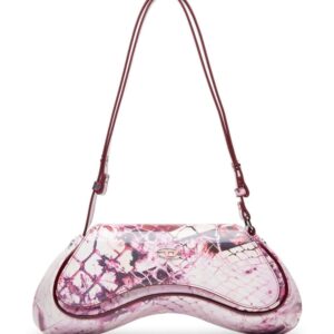 Diesel Play snakeskin-print shoulder bag