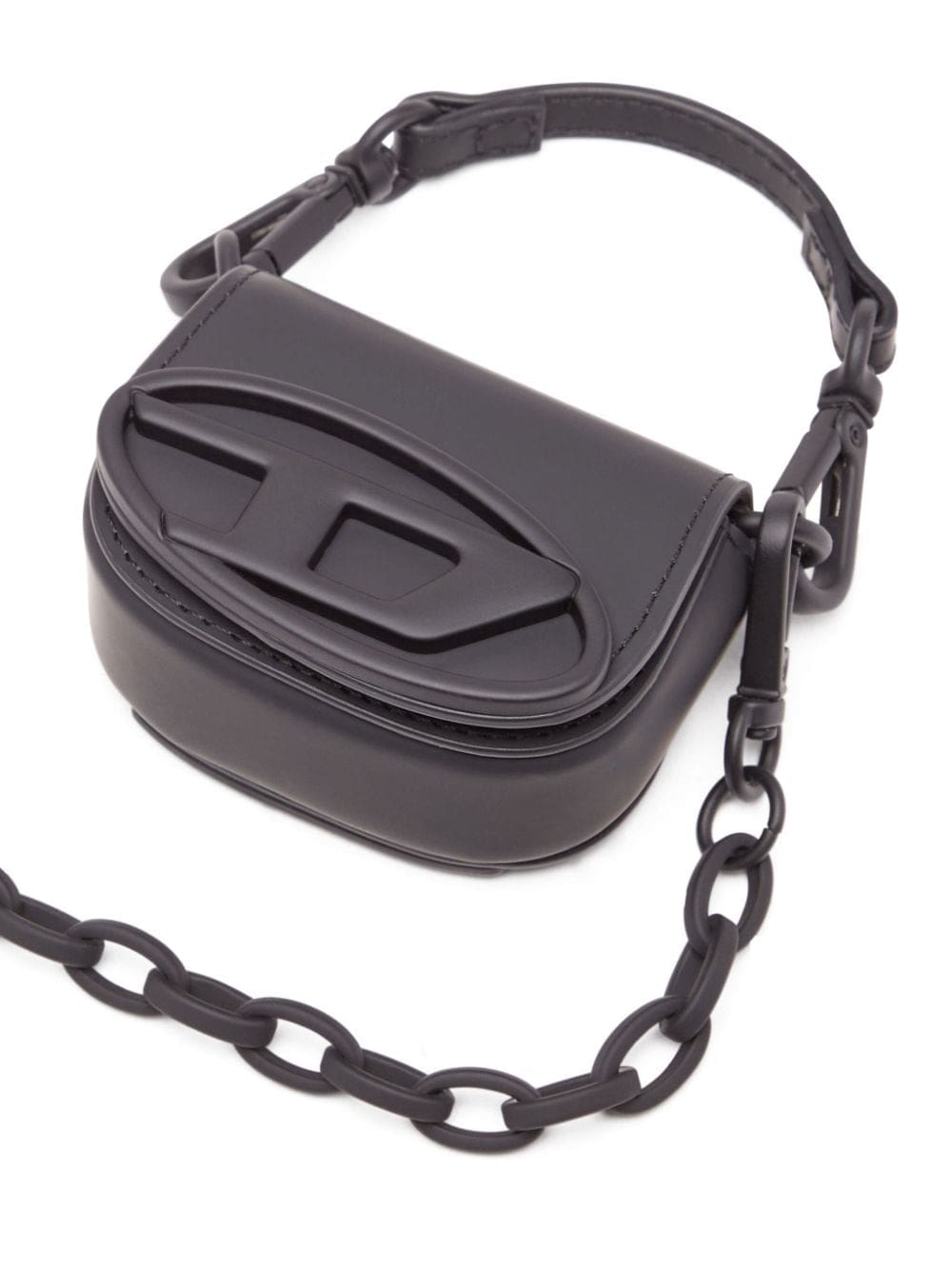 Diesel 1DR Chain XXS leather crossbody bag - Image 4