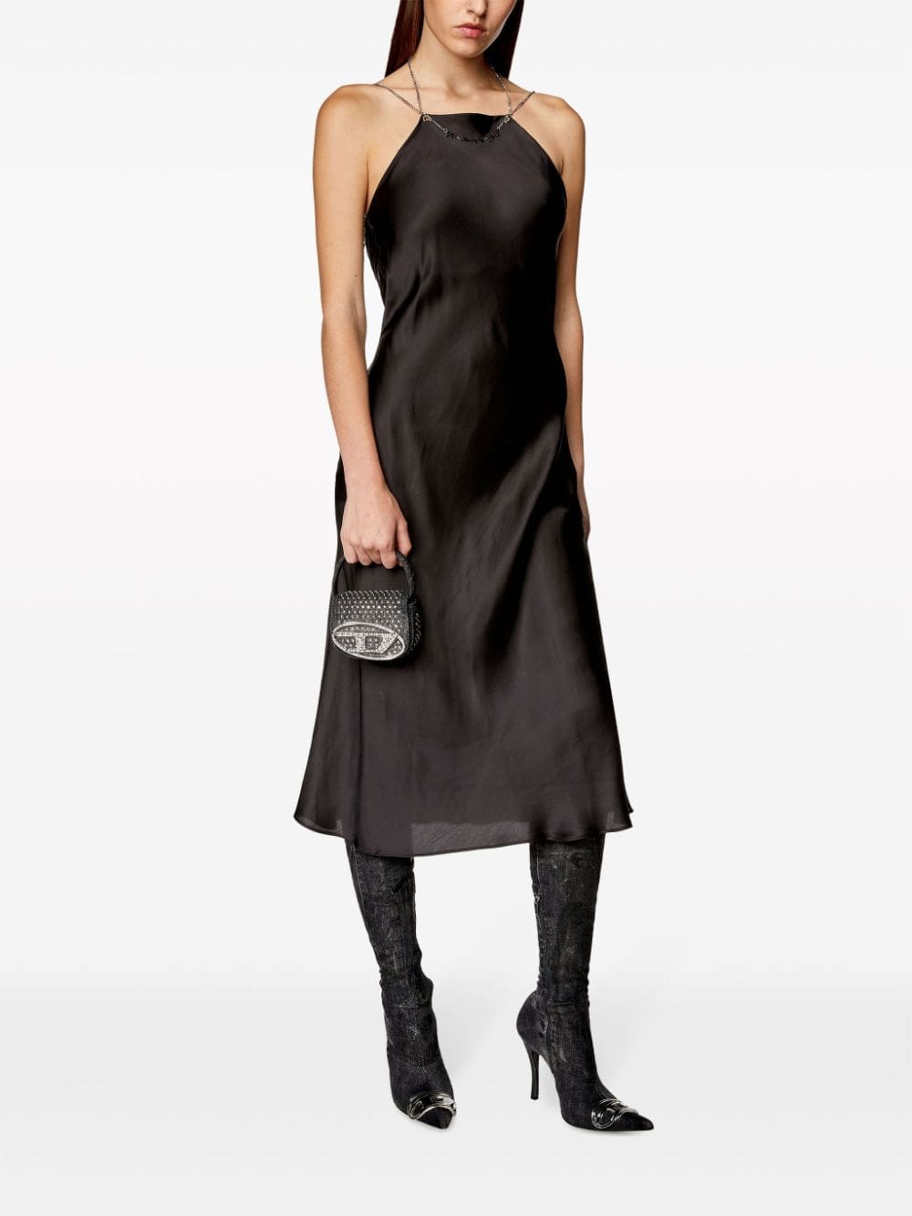 Diesel 1DR denim crossbody bag - Image 2