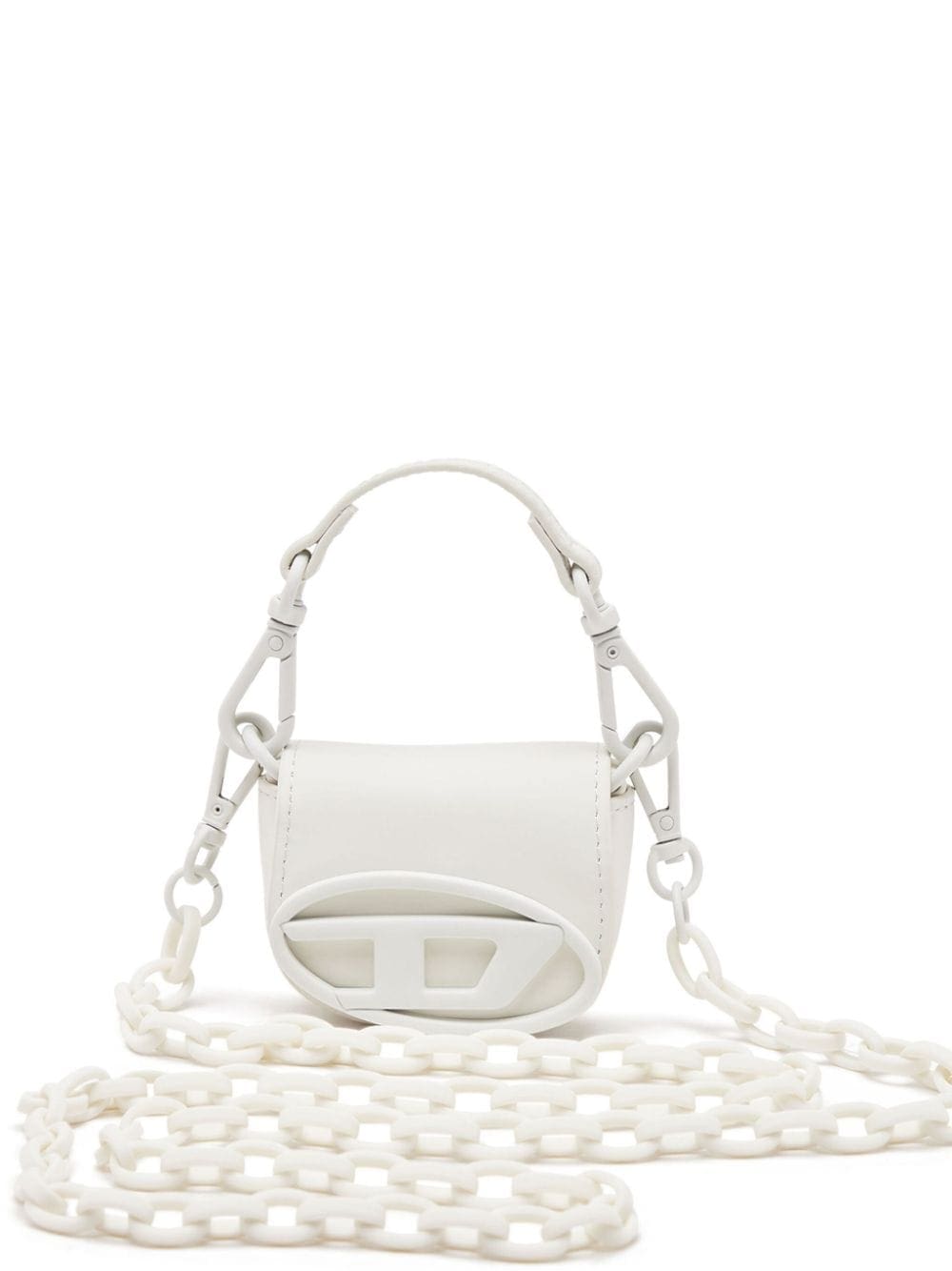 Diesel 1DR Chain XXS leather crossbody bag