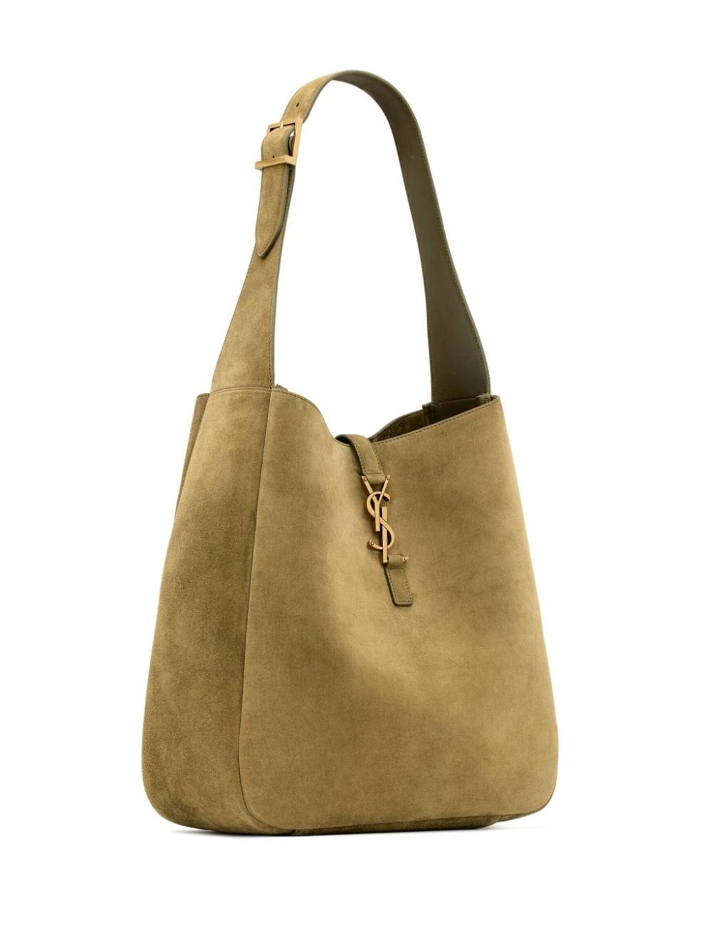 Saint Laurent large Le 5 à 7 suede shoulder bag - Image 4