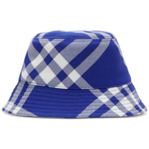 Burberry checked tonal-stitching bucket hat