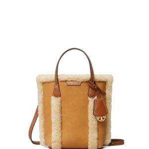 Tory Burch Perry shearling tote bag