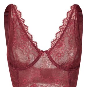 Lethicia Bronstein  Alexandra floral-lace bra