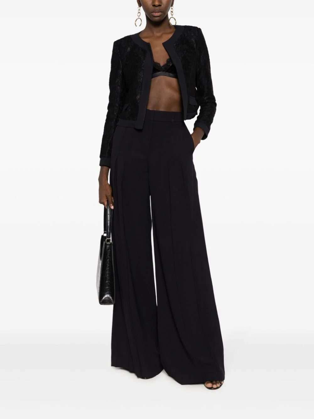 Lethicia Bronstein Andrea triangle-cup velvet top - Image 2