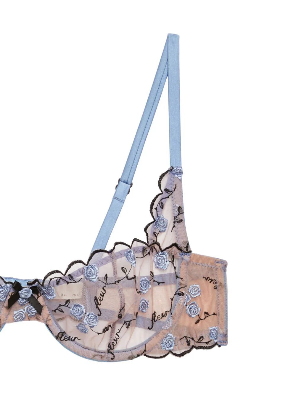 Fleur Du Mal Rose and Vine balconette-style bra - Image 2