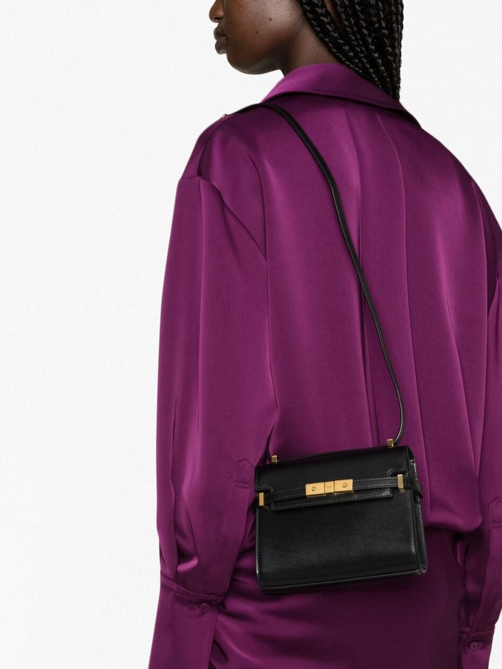 Saint Laurent mini Manhattan crossbody bag - Image 3