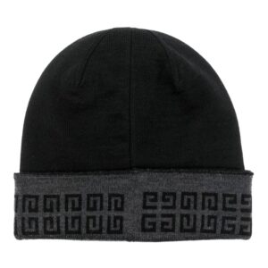 Givenchy 4G-print wool beanie