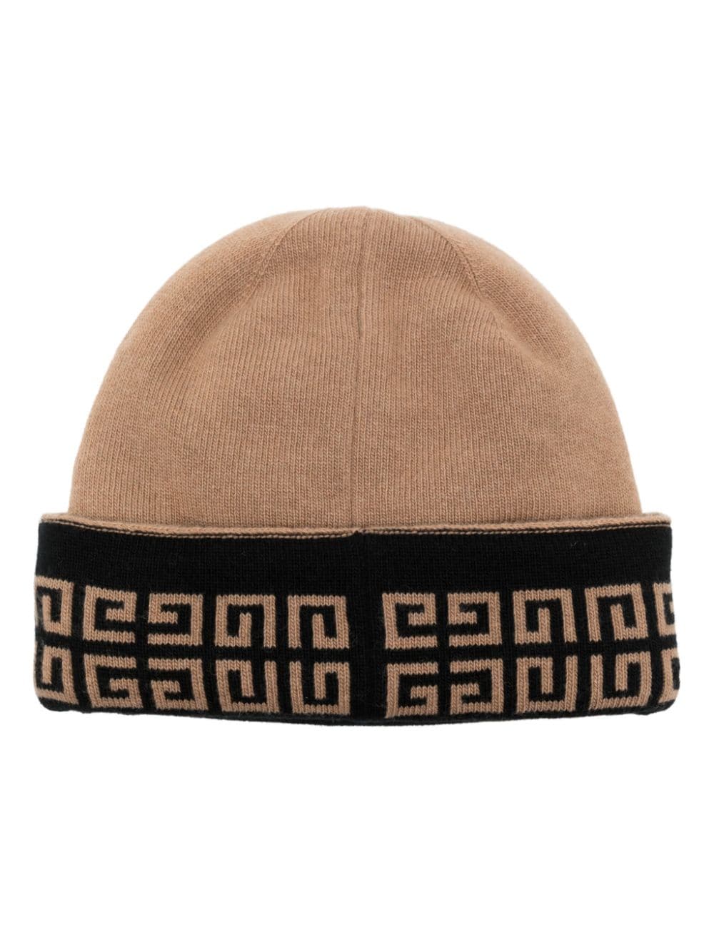 Givenchy 4G logo-intarsia two-tone beanie