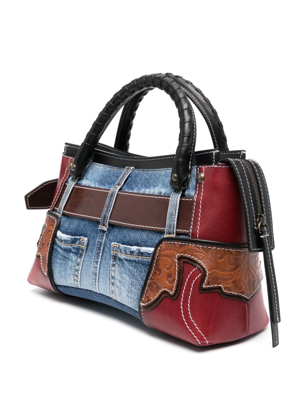 DSQUARED2 Belt panelled tote bag - Image 3