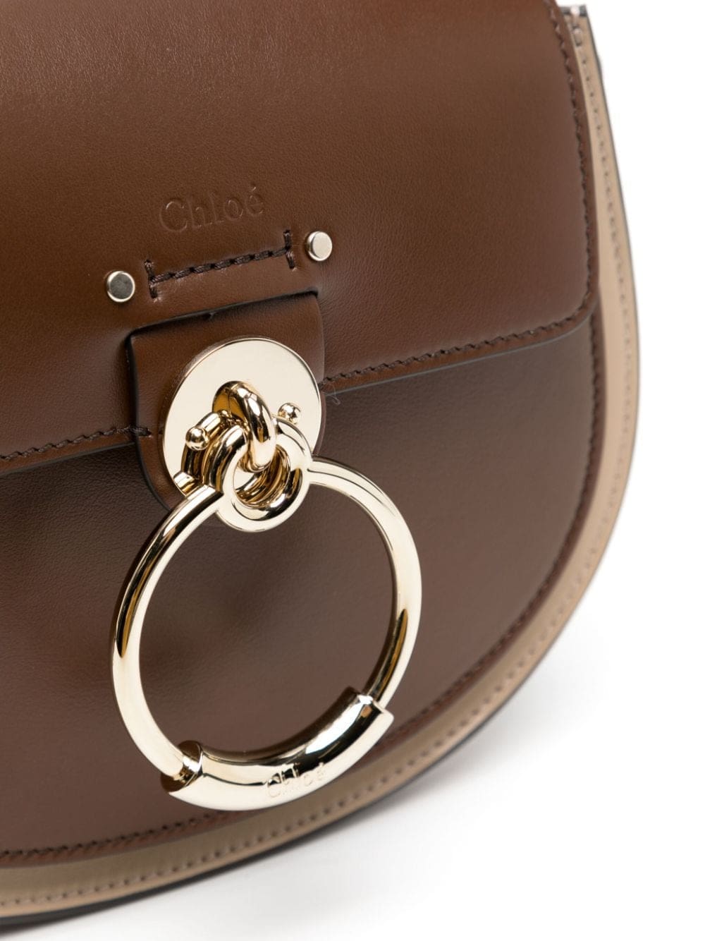 Chloé small Tess leather crossbody bag - Image 4