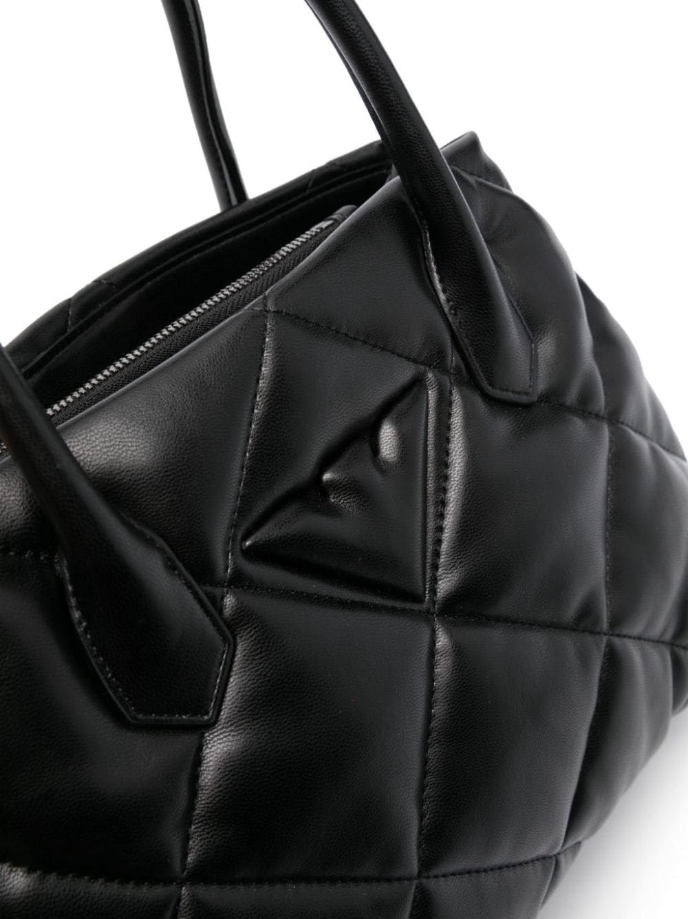 Emporio Armani quilted faux-leather tote bag - Image 4