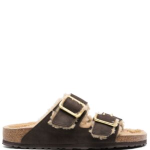 Birkenstock Arizona shearling-lined sandals