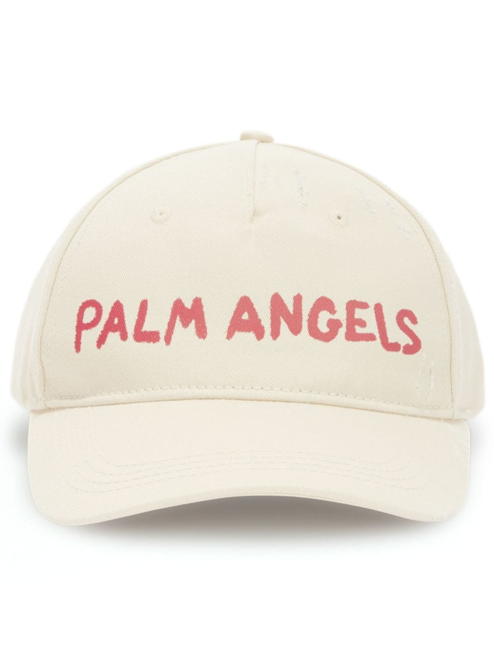 Palm Angels logo-print baseball cap