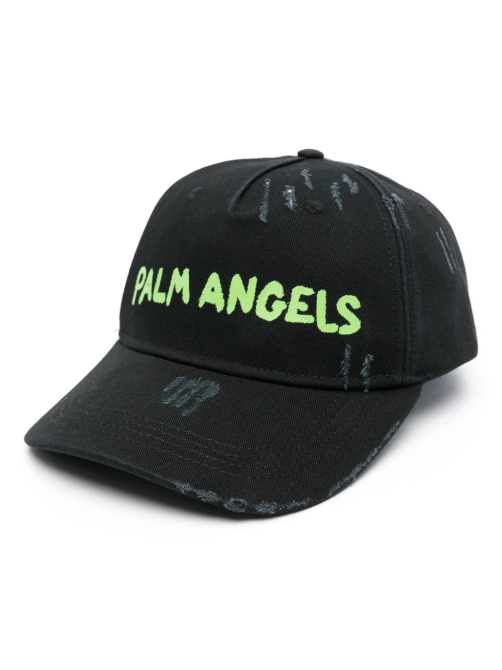 Palm Angels logo-print baseball cap