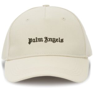 Palm Angels logo-embroidered baseball cap
