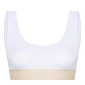 Palm Angels logo-jacquard sports bra