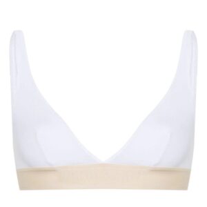 Palm Angels logo-tape triangle bra