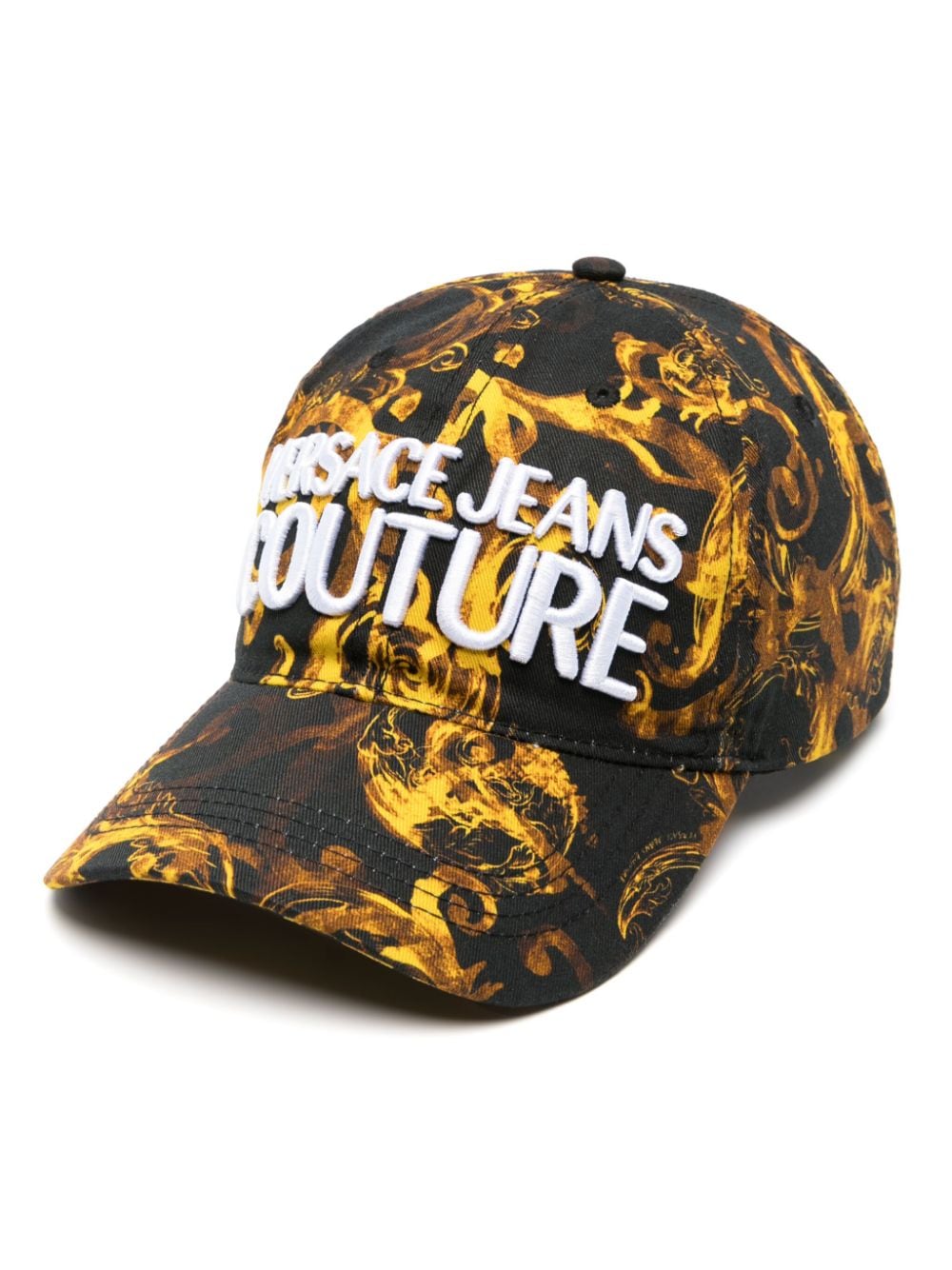 Versace Jeans Couture Barocco-print cotton cap