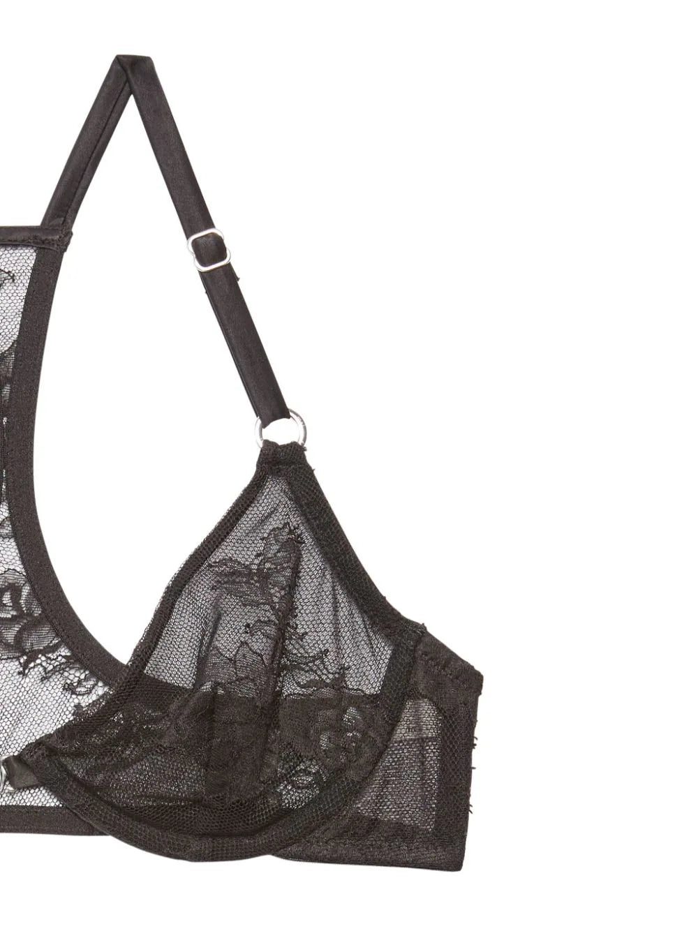 Fleur Du Mal Bouquet floral-lace racerback bra - Image 2