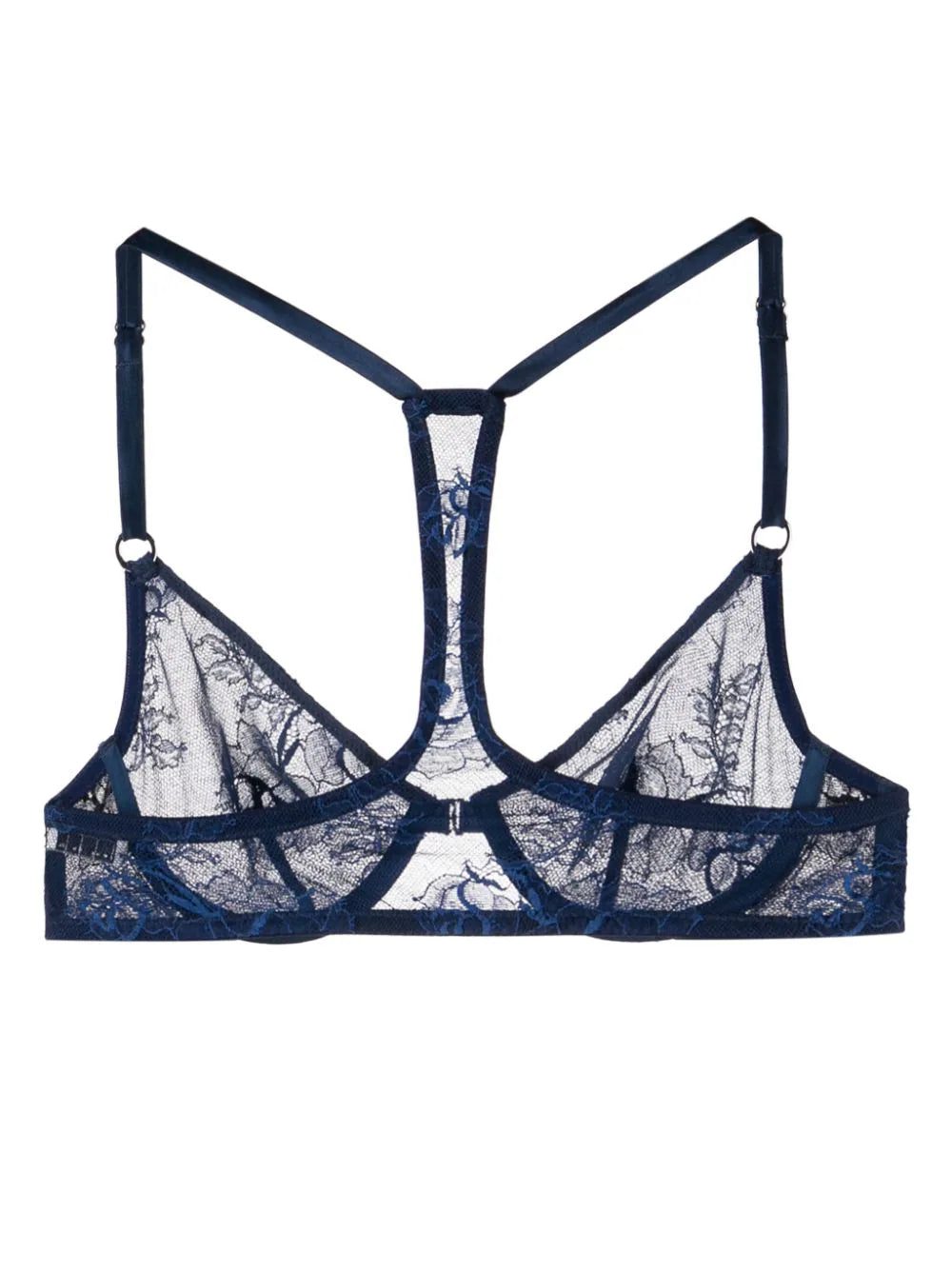 Fleur Du Mal Boquet Lace racerback demi bra - Image 2