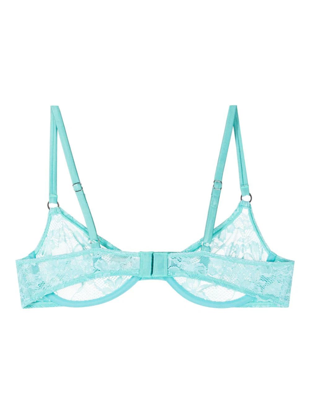 Fleur Du Mal Le Stretch floral-lace demi bra - Image 2