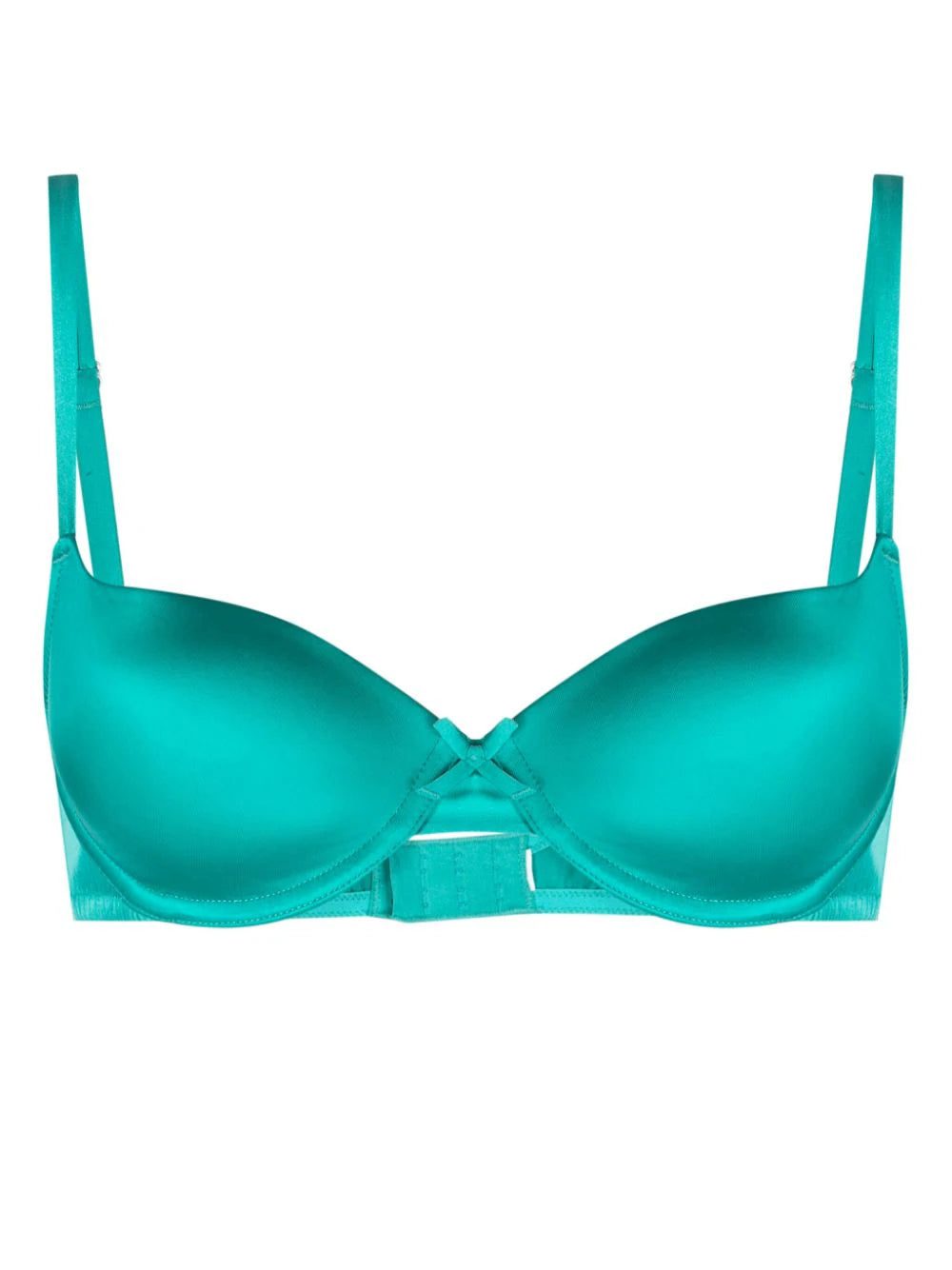 Fleur Du Mal Luxe satin balconette bra