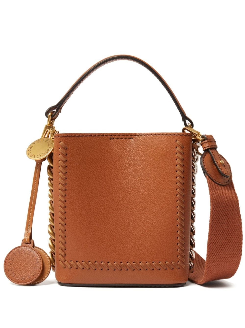 Stella McCartney mini Frayme Mirum bucket bag