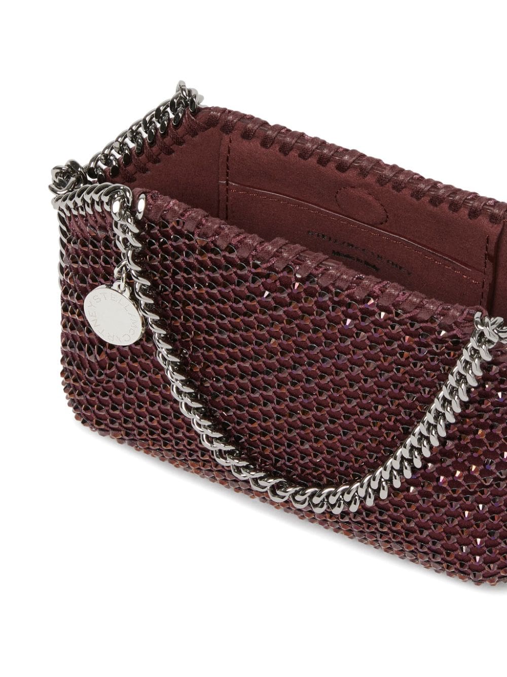 Stella McCartney mini Falabella crystal-mesh tote bag - Image 4