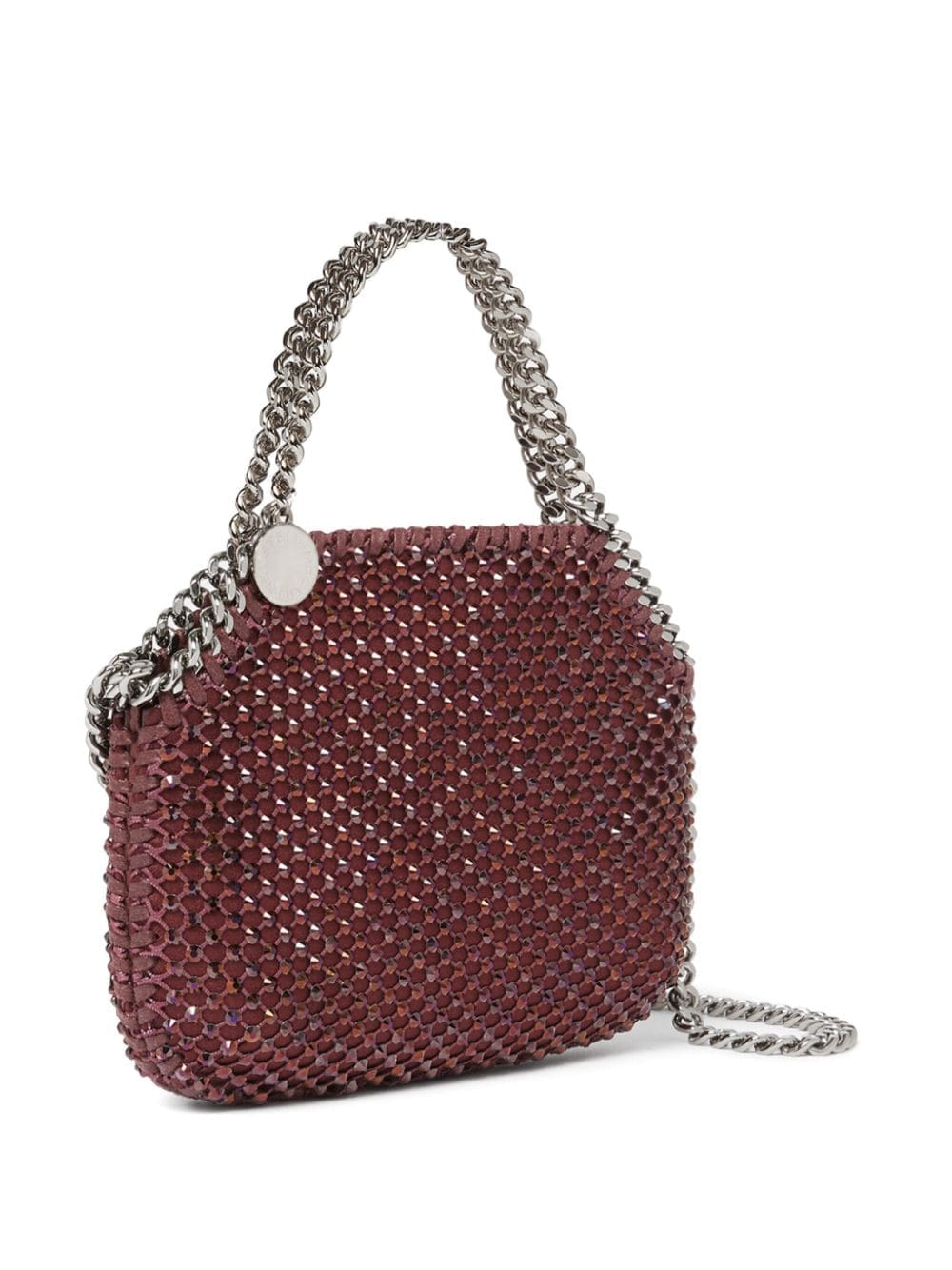 Stella McCartney mini Falabella crystal-mesh tote bag - Image 3
