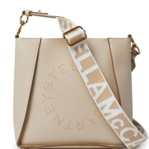 Stella McCartney Stella Logo vegan-leather shoulder bag