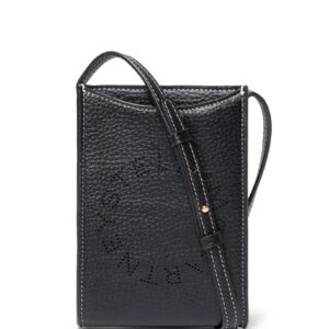 Stella McCartney Logo grained crossbody bag