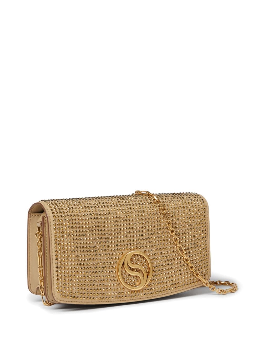 Stella McCartney S-Wave crystal-embellished wallet-on-chain - Image 3